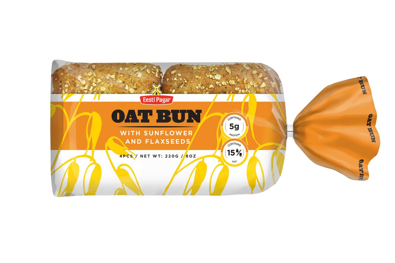 Eesti Pagar Oat Bun Sandwich 8oz