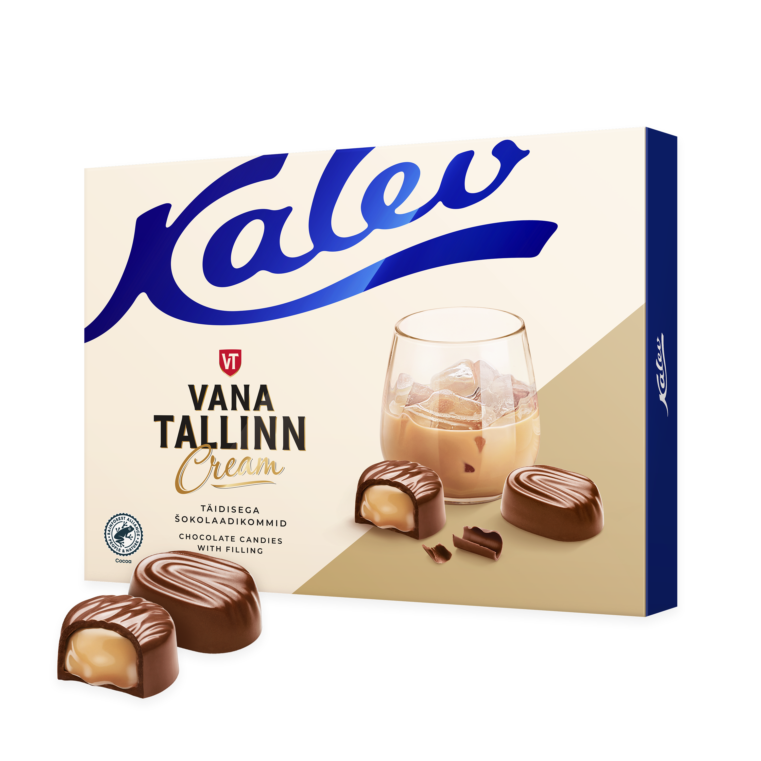 Chocolate candies with Vana Tallinn liqueur cream filling 122g