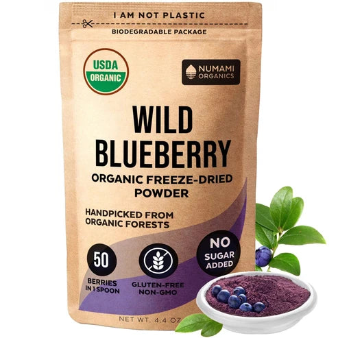 Organic WILD Blueberry Powder  6oz
