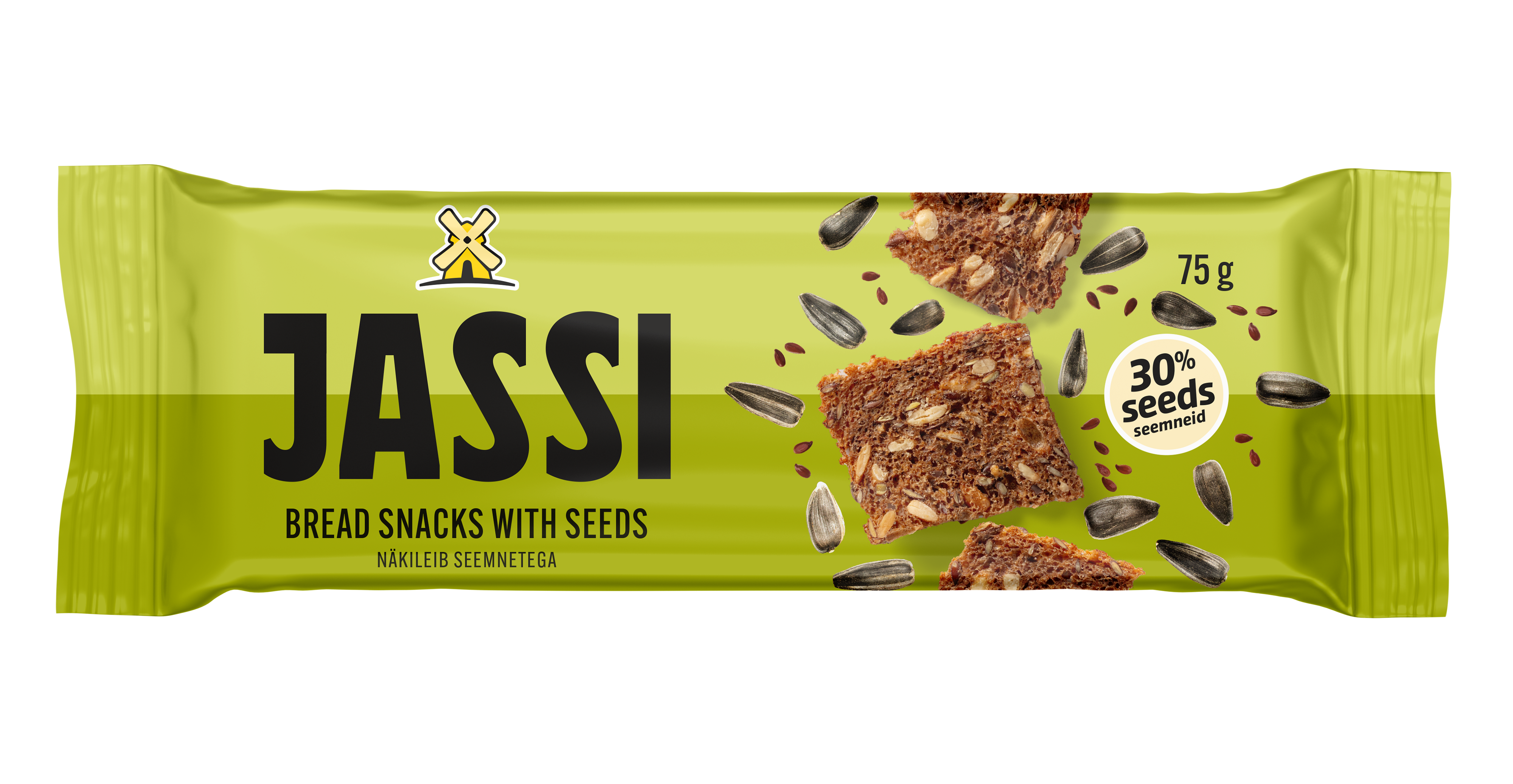 Jassi Bread Crisps with seeds 75g